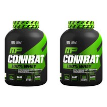 머슬팜 컴뱃 울트라 웨이 프로틴 파우더 드링크 믹스 단백질 바닐라 2269g 2개