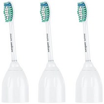 Philips Sonicare Genuine E-Series Replacement Toothbrush Heads 3 Brush Heads White HX7023/30 null, 1
