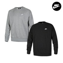 [국내정식매장상품] 나이키 맨투맨 남여공용 NSW 프렌치테리 스우시 크루 클럽 크루 플리스 스탠다드