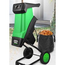 목재 분쇄기 파쇄기 고추대 잔가지 나뭇가지 절단기, 2400W 분쇄기 + 30m 와이어