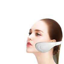 v 얼굴 축소 광대뼈 내추교정 남자/여자 안면주름살빼기 리프팅 마스크 갈바닉 USB 충전식 블랙 화이트, 화이트 충전