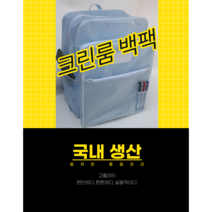 크린룸가방 반도체가방 크린룸백팩, 크로스백대형