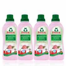 프로쉬 독일 와일드로즈 섬유유연제 750ml 4개세트, 단품