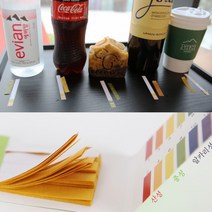 [10개 묶음] pH시험지 리트머스 종이 산도테스트 측정종이 미니북 80매, 상세페이지 참조