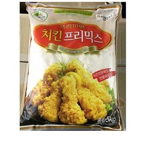 [더착한푸드]치킨파우더(이슬 5k) 식자재마트 대용량 업소용 치킨파우더 치킨가루 가루, 5kg, 1개