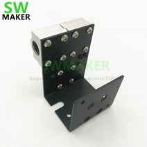 Reprap 3D 프린터 Prusa i3 Anet A8 A8 pl MK8 압출기 용 올 메탈 X 캐리지 45mm 로드 거리, IGUS 01-08 version