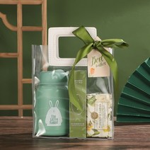 센스있는 답례품 특별한 독특한 돌잔치 결혼식 유치원 어린이집 잔치 선물 박스, 텀블러 + 비누 + 핸드 크림