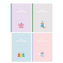 아이비스 1달 스터디 플래너 IL11450 10p, 핑크