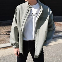 [게리오] [RM.68] 미니멀리즘 데일리 오버핏 숏 야상