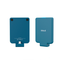 리아 OISLE 초소형 부착형 보조 배터리 아이폰 삼성 엘지 Type-C 4500 mAh, 블루