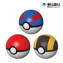 포켓몬스터 어린이 캐릭터 비치볼 물놀이공 다양한 디자인, 몬스터볼(레드)