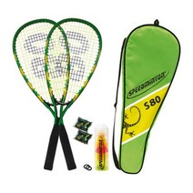스피드민턴 S80 SET/바람저항 크로스민턴 기본형 캠핑운동