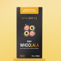 입냄새제거 구취제거제 구강청결제 복숭아민트향, 1g, 5개