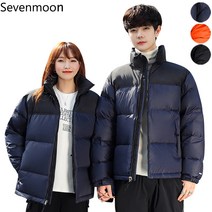 Sevenmoon 오리털 패딩 커플 패딩 링클프리 S-3XL