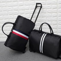 KN104 3색 라인 트롤리백 골프 바퀴가방 보스턴백 여행용 캐리어 톤 톤백