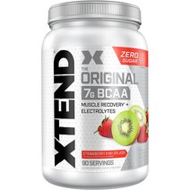 XTEND Original BCAA Powder 딸기 키위 스플래쉬, 스매시 애플, 90인분 (1팩)