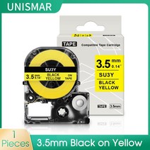 1pcs SU5S SU11S 열 수축 튜브 테이프 Φ3.5mm/5mm/11mm 엡손 SS12KW LW300, 02 3.5mm yellow
