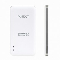 이지넷유비쿼터스 퀵차지3.0 보조배터리 NEXT-10006TQPB 10000mAh
