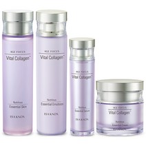 이자녹스 에이지포커스 바이탈콜라겐 콜라겐 4종세트 (스킨160ml+에멀전160ml+세럼50ml+크림50ml)