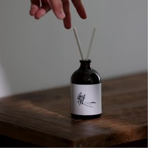 드로잉디자인 실내 디퓨저 100ml 스틱 엽서 선물패키지, 클린코튼