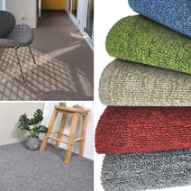 사무실카펫 흡음 방염매트 인테리어 간편시공 롤카펫 업소용 깔판 diy, 청록색GS506 180x100cm