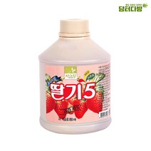 차그림 농축과일원액 딸기원액 850ml, 총 수량, 상세페이지 참조