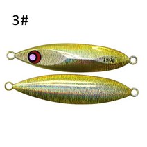 포세이돈 40g/60g/80g/100g/150g/200g VIB 낚시 슬로우 메탈 지그 리드 루어 지깅 하드 베이트 케블라 라인 물고기 후크 미끼, 100g, Color 3