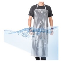 조리복 수산시장앞치마 고기집 특대형, PVC 업소용 롱 앞치마