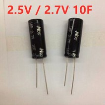 패러드 캐패시터 슈퍼 커패시터 10개 10F 2.7V 2.5V 정통 10*25