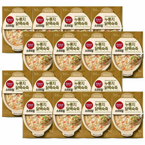 올따옴 CJ 햇반 소프트밀 누룽지닭백숙죽 280g 16개