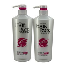 비타민 헤어팩 겸용샴푸 550ml 2개