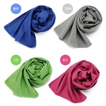 [LOX] 야외활동 필수품 시원한 드라이 쿨타올 쿨수건, 핑크