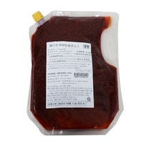 베스트쿡 비빔쫄면소스2kg 1개 비빔쫄면장 냉장식품