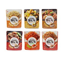 샘표 쓱쓱싹싹 밥도둑 장조림 반찬 멸치볶음 오징어채볶음 메추리알 소고기 파우치 편의점, 멸치볶음(파우치팩)