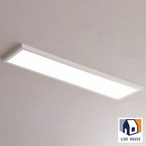 국산 LED 엣지등 사무실 거실 조명 평판 방등 플리커프리, 하얀빛(주광색)