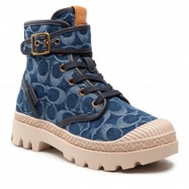 Schnürstiefeletten Coach - Trooper Denim Boot CA510 Denim