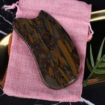 고급형 태양석 괄사 경락 피부 전신 원적외선 림프순환 마사지 얼굴마사지기 썬스톤, 고급형 괄사스톤