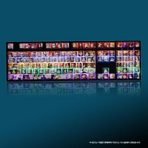 2D 애니메이션 PBT 반투명 키 캡, 멤브레인 키보드, 백라이트 기능, 로리 - 채색(108 키)