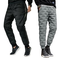 [럭스골프] [굿딜] 따듯포근! 남자 덕다운 조거 팬츠 3종