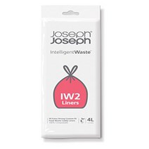 Joseph Joseph Intelligent IW2 Bin Liners Custom Fit Bags for Food Waste Caddy 1 Gallon / 4 Liter 100
