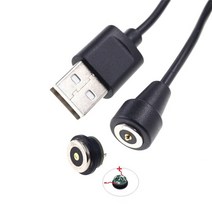 1세트 8.5MM 직경 마그네틱 포고 핀 커넥터 남성 여성 극 방수 IPX7 Pogopin 보드 와이어 전원 충전 3A, 180 degree With PCB