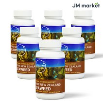 라이프스팬 켈프(kelp) 다시마 해조류 캡슐 600mg 60캡슐 요오드 철분 엽산, 6통