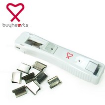 바이하츠 날크립나이스러(소)/날클립나이스러/날크립나이슬러/나이클러/클립/크립/집게, 분홍 하늘 흰색중 임의발송(중ㅡ1개입), 중