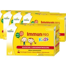휴브너 Hubner ImmunPro Kids 독일 이뮨프로 키즈 15스틱 225ml, 5팩