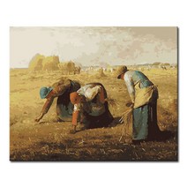 DIY캔버스페인팅 명화그리기 -인물 40x50, F10_밀레의 이삭줍기