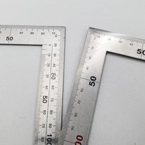 MARKET.MR_ ㄱ모양 철자 스틸자 30cm 기역자 스틸자 철자 눈금자 직각자, 모양 철자 스틸자 30cm