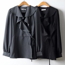 위쉬몰 / 위쉬몰 DU 랩러플카라블라우스(J454H211) 빅사이즈