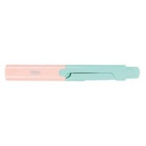 [(주)오피스넥스]델리 휴대용 스틱가위 6076MT 민트핑크 117x13m, 색상:단일색상|사이즈:기본, 단품