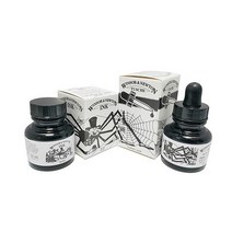 30ml 인디언잉크 드로퍼캡 윈져&뉴톤 Black