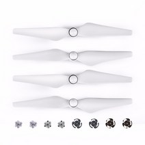 드론 부품 전용 프로펠러 호환 4 pcs 9450s dji 팬텀 4 pro 고급 퀵 릴리스 블레이드 교체 소품 날개 액세서리 예비 부품, 빨간색